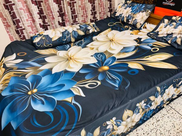 China Premium 3D Design Bed Sheet - Image 2