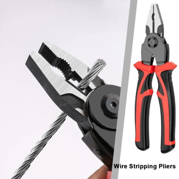 Multifunctional Electrician Pliers 5 in 1 Replaceable Wire Stripping Pliers Wire Cutting Needle Nosed Pliers Special Tools - Image 6