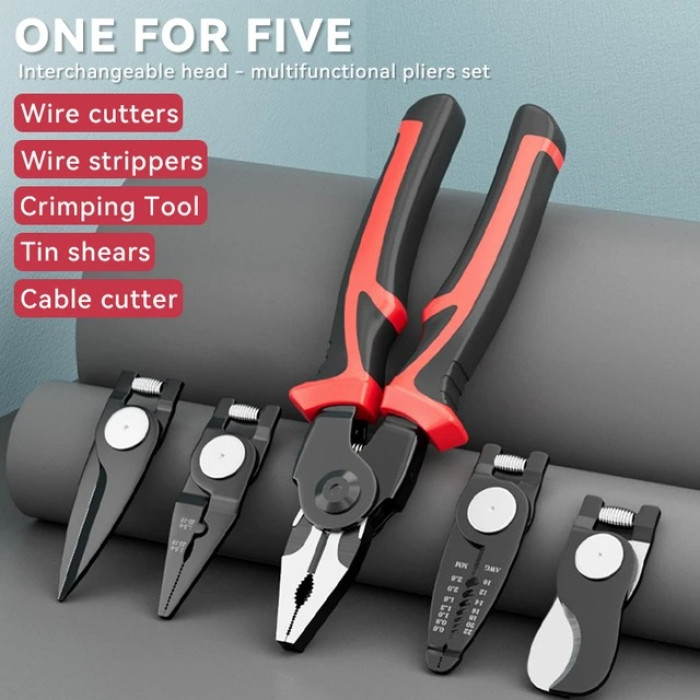 Multifunctional Electrician Pliers 5 in 1