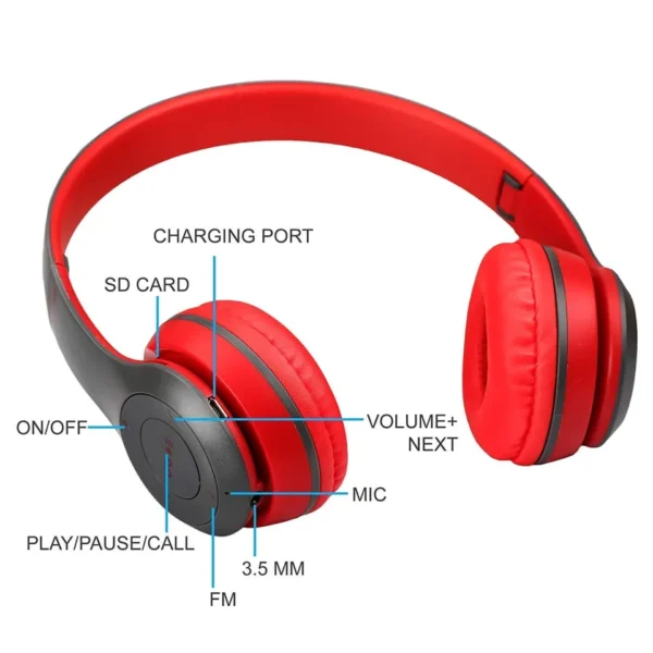 P47 - Wireless Bluetooth Headphone - Image 5