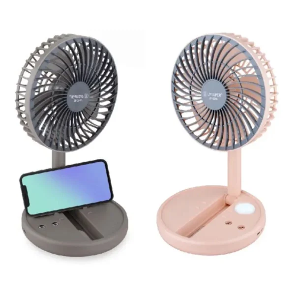 JY-2215 JYSUPER Professional Rechargeable Fan With LED Light - Image 5