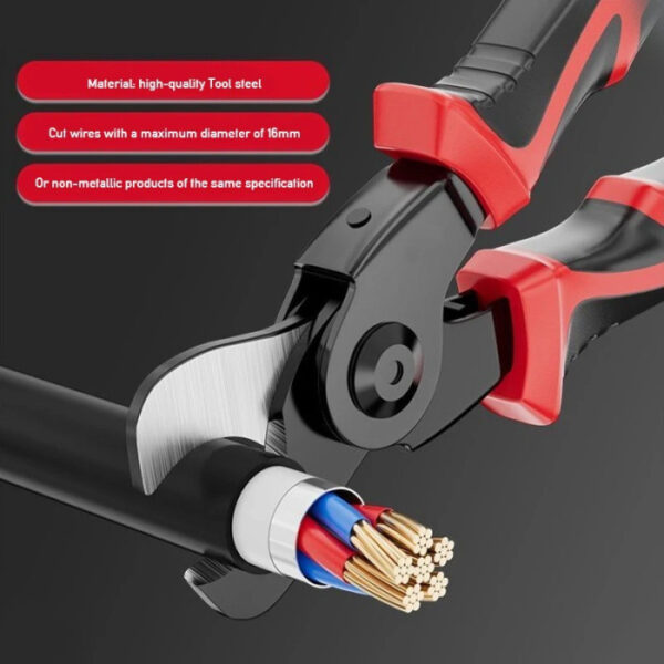 Multifunctional Electrician Pliers 5 in 1 Replaceable Wire Stripping Pliers Wire Cutting Needle Nosed Pliers Special Tools - Image 4