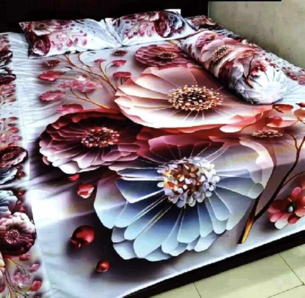 China Premium 3D Design Bed Sheet - Image 2