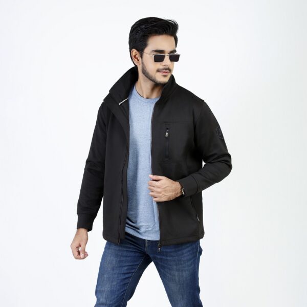 China Winter Jacket Black - Image 6