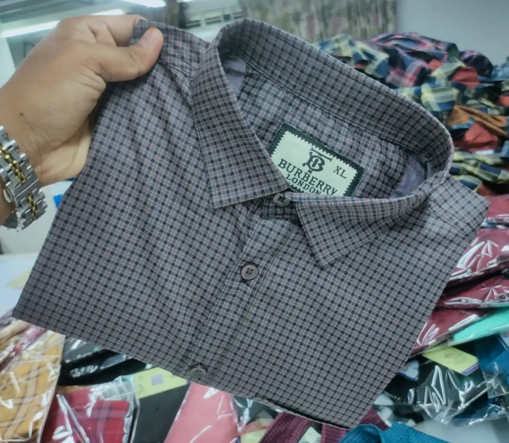 Burberry London Cotton full Sleeve Check Shirt