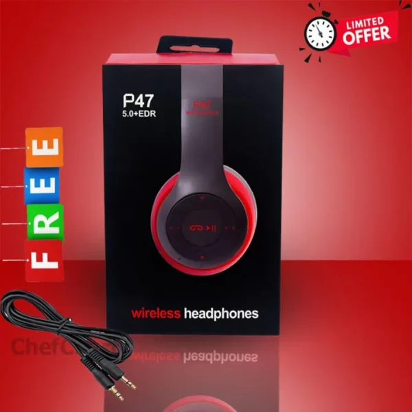 P47 - Wireless Bluetooth Headphone - Image 2