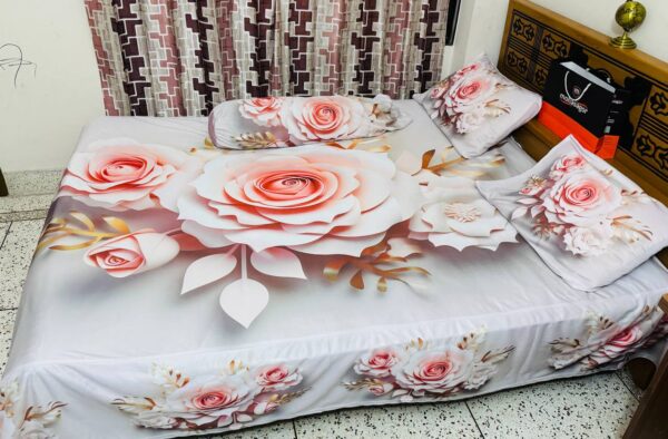 China Premium 3D Design Bed Sheet - Image 3