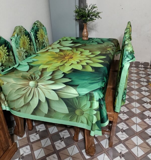 China Premium 3D Print Table Cloth Set - Image 3