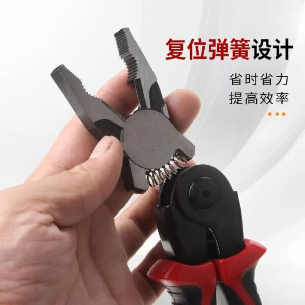 Multifunctional Electrician Pliers 5 in 1 Replaceable Wire Stripping Pliers Wire Cutting Needle Nosed Pliers Special Tools - Image 5