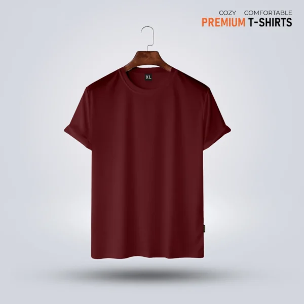 4 pcs Premium Solid T-Shirt Combo Offer