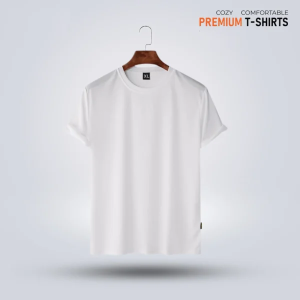 4 pcs Premium Solid T-Shirt Combo Offer - Image 4