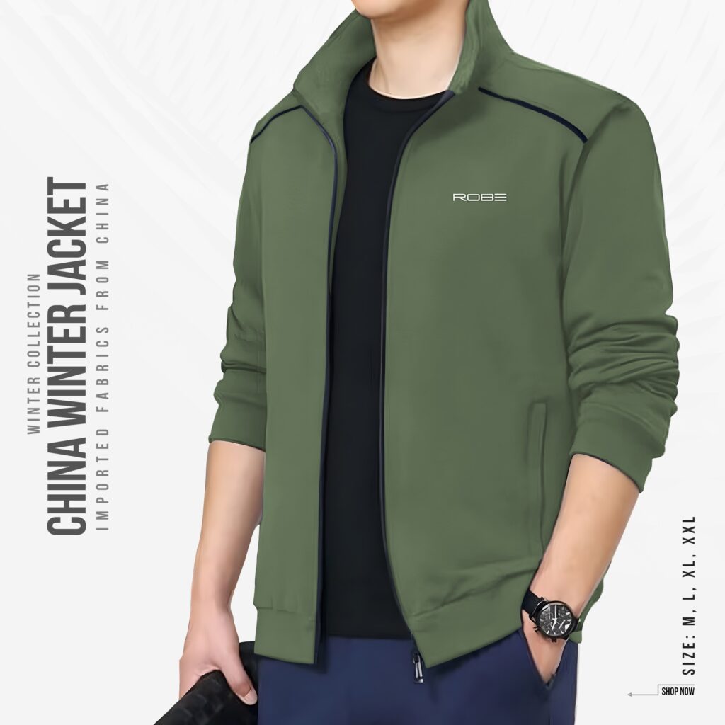 China Winter Jacket-Olive