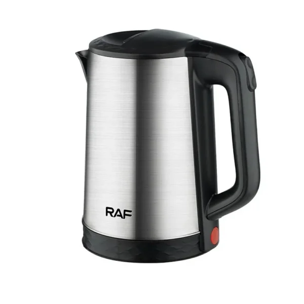 RAF R-7928 Steel Water Heater Electric Kettle - 2.3 Liter - Silver