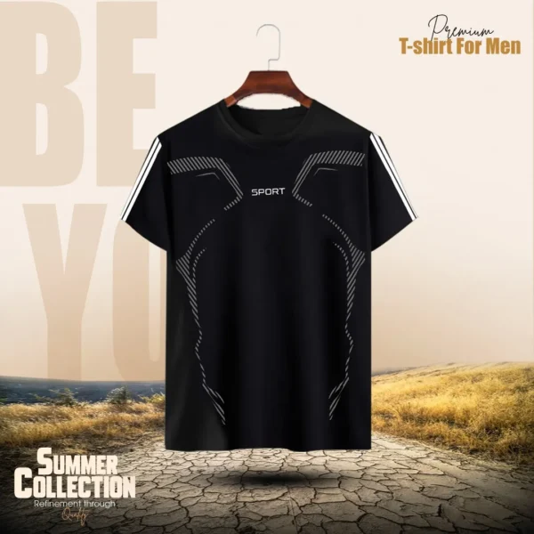 Stylish/Comfortable sports T-Shirt 5 pcs Combo - Image 3