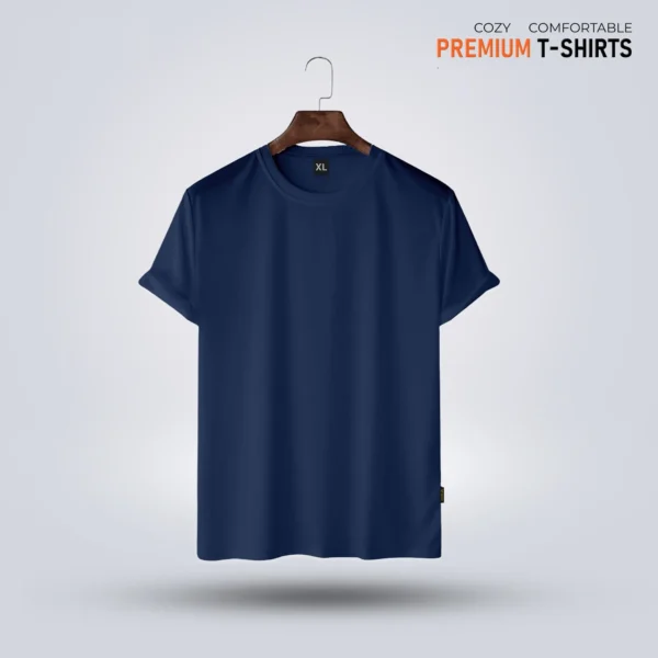 4 pcs Premium Solid T-Shirt Combo Offer - Image 3