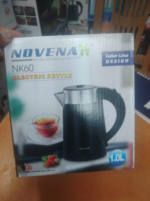 Novena NK60 Automatic Cordless Electric Kettle 1.0 Liter - Image 2